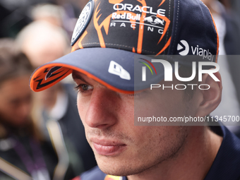 Max Verstappen of Red Bull Racing ahead of the Formula 1 Spanish Grand Prix at Circuit de Barcelona-Catalunya in Barcelona, Spain on June 20...