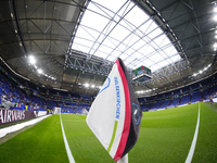 General view inside stadium during the UEFA EURO 2024 group stage match between Spain and Italy at Arena AufSchalke on June 20, 2024 in Gels...