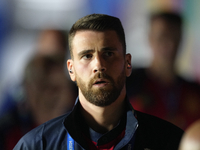 Unai Simon goalkeeper Athletic Club Bilbao prior the UEFA EURO 2024 group stage match between Spain and Italy at Arena AufSchalke on June 20...