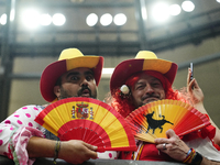 Spanish supporters prior the UEFA EURO 2024 group stage match between Spain and Italy at Arena AufSchalke on June 20, 2024 in Gelsenkirchen,...