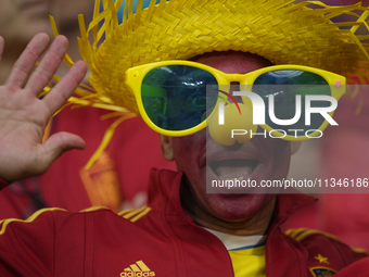 Spanish supporters prior the UEFA EURO 2024 group stage match between Spain and Italy at Arena AufSchalke on June 20, 2024 in Gelsenkirchen,...