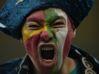 Supporter prior the UEFA EURO 2024 group stage match between Spain and Italy at Arena AufSchalke on June 20, 2024 in Gelsenkirchen, Germany....