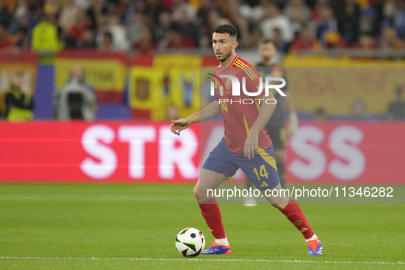 Aymeric Laporte centre-back of Spain and Al-Nassr FC during the UEFA EURO 2024 group stage match between Spain and Italy at Arena AufSchalke...