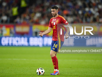 Aymeric Laporte centre-back of Spain and Al-Nassr FC during the UEFA EURO 2024 group stage match between Spain and Italy at Arena AufSchalke...