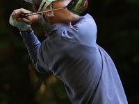 Nelly Korda of the United States tees off on16th hole during Day One of the KPMG Women's PGA Championship at Sahalee Country Club in Sammami...