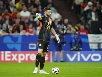 Unai Simon goalkeeper Athletic Club Bilbao during the UEFA EURO 2024 group stage match between Spain and Italy at Arena AufSchalke on June 2...