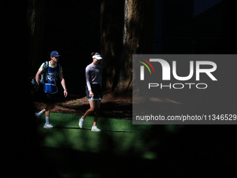 Esther Henseleit of Germany walks on the 15th hole during Day One of the KPMG Women's PGA Championship at Sahalee Country Club in Sammamish,...