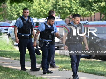 A 40-year-old female victim is being wounded in a shooting in Chicago, Illinois, United States, on June 20, 2024. At approximately 2:40 p.m....