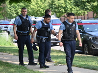 A 40-year-old female victim is being wounded in a shooting in Chicago, Illinois, United States, on June 20, 2024. At approximately 2:40 p.m....