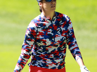 Roberta Liti of Italy walks to the 15th green during the first round of the KPMG Women's PGA Championship at Sahalee Country Club on Thursda...