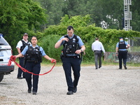 An unidentified male victim is being shot and killed in Chicago, Illinois, United States, on June 20, 2024. At approximately 4:40 p.m., Thur...