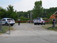 An unidentified male victim is being shot and killed in Chicago, Illinois, United States, on June 20, 2024. At approximately 4:40 p.m., Thur...