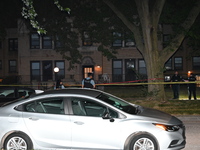 Police are investigating the shooting on Friday morning. One person is dead and one person is critically wounded in a shooting in Chicago, I...