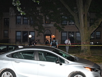 Police are investigating the shooting on Friday morning. One person is dead and one person is critically wounded in a shooting in Chicago, I...