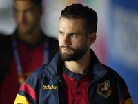 	centre-back of Spain and Real Madrid prior the UEFA EURO 2024 group stage match between Spain and Italy at Arena AufSchalke on June 20, 202...