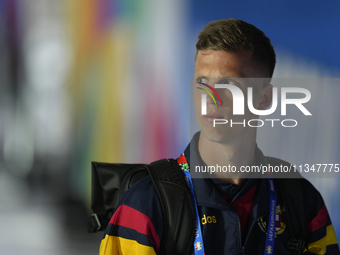 Dani Olmo attacking midfield of Spain and RB Leipzig during the UEFA EURO 2024 group stage match between Spain and Italy at Arena AufSchalke...