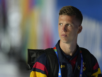 Dani Olmo attacking midfield of Spain and RB Leipzig during the UEFA EURO 2024 group stage match between Spain and Italy at Arena AufSchalke...