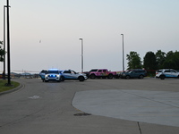 Chicago police are investigating the crime scene, which is leaving two people dead at 31st Street Harbor in Chicago, Illinois, on June 21, 2...