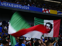 Italian supporters prior the UEFA EURO 2024 group stage match between Spain and Italy at Arena AufSchalke on June 20, 2024 in Gelsenkirchen,...