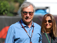 Carlos Sainz Senior is arriving at the Barcelona Catalunya circuit in Barcelona, Spain, on June 21, 2024. (