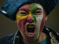 Supporter during the UEFA EURO 2024 group stage match between Spain and Italy at Arena AufSchalke on June 20, 2024 in Gelsenkirchen, Germany...