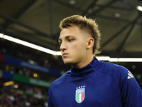 Mateo Retegui centre-forward of Italy and Genoa CFC during the UEFA EURO 2024 group stage match between Spain and Italy at Arena AufSchalke...