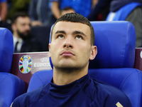 Alessandro Buongiorno centre-back of Italy and Torino FC during the UEFA EURO 2024 group stage match between Spain and Italy at Arena AufSch...