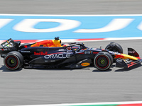 Max Verstappen, from Oracle Red Bull Racing team, is driving a Red Bull during practice 1 of the Formula 1 Aramco Spanish Grand Prix, held a...