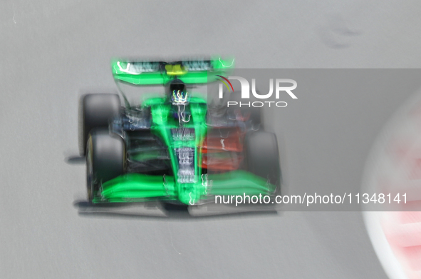 Valtteri Bottas is driving a Kick Sauber C44 for the Kick Sauber F1 Team during practice 1 of the Formula 1 Aramco Spanish Grand Prix, held...