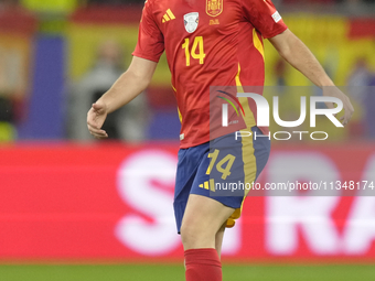 Aymeric Laporte centre-back of Spain and Al-Nassr FC during the UEFA EURO 2024 group stage match between Spain and Italy at Arena AufSchalke...