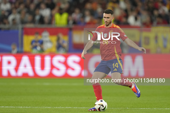 Aymeric Laporte centre-back of Spain and Al-Nassr FC during the UEFA EURO 2024 group stage match between Spain and Italy at Arena AufSchalke...