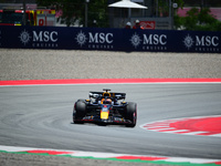 Max Verstappen of Red Bull Racing Honda is driving his single-seater during free practice of the Spanish GP, the 10th round of the Formula 1...