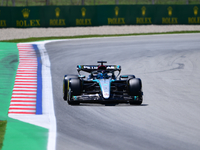 George Russell of Mercedes-AMG Petronas is driving his single-seater during free practice of the Spanish GP, the 10th round of the Formula 1...