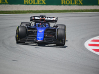 Alexander Albon of Williams F1 Team is driving his single-seater during free practice of the Spanish GP, the 10th round of the Formula 1 Wor...