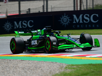 Valtteri Bottas of Stake F1 Team is driving his single-seater during free practice of the Spanish GP, the 10th round of the Formula 1 World...