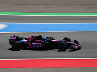 Pierre Gasly of Alpine F1 Team is driving his single-seater during free practice of the Spanish GP, the 10th round of the Formula 1 World Ch...