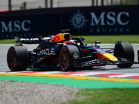 Max Verstappen of Red Bull Racing Honda is driving his single-seater during free practice of the Spanish GP, the 10th round of the Formula 1...