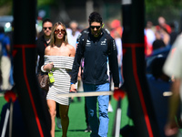 Esteban Ocon of Alpine F1 Team is walking during free practice of the Spanish GP, the 10th round of the Formula 1 World Championship 2024, i...