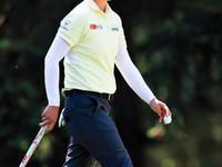 Yuka Saso of Japan walks on the 9th green during the first round of the KPMG Women's PGA Championship at Sahalee Country Club on Thursday, J...