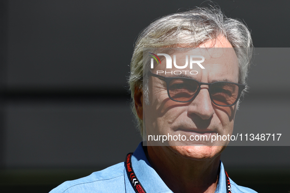 Carlos Sainz before first practice ahead of the Formula 1 Spanish Grand Prix at Circuit de Barcelona-Catalunya in Barcelona, Spain on June 2...