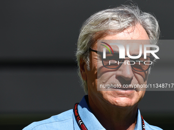 Carlos Sainz before first practice ahead of the Formula 1 Spanish Grand Prix at Circuit de Barcelona-Catalunya in Barcelona, Spain on June 2...