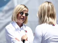 Susie Wolff before first practice ahead of the Formula 1 Spanish Grand Prix at Circuit de Barcelona-Catalunya in Barcelona, Spain on June 21...