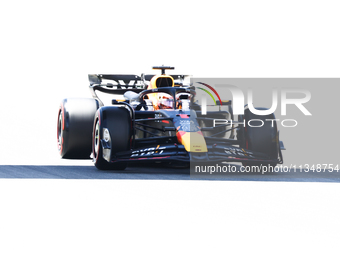 Max Verstappen of Red Bull Racing during first practice ahead of the Formula 1 Spanish Grand Prix at Circuit de Barcelona-Catalunya in Barce...