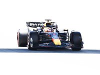 Max Verstappen of Red Bull Racing during first practice ahead of the Formula 1 Spanish Grand Prix at Circuit de Barcelona-Catalunya in Barce...