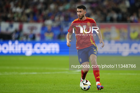 Aymeric Laporte centre-back of Spain and Al-Nassr FC during the UEFA EURO 2024 group stage match between Spain and Italy at Arena AufSchalke...