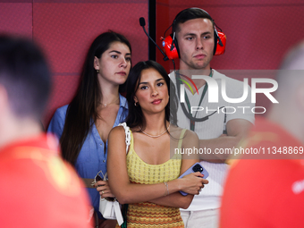 Alexandra Saint-Mlaux during second practice ahead of the Formula 1 Spanish Grand Prix at Circuit de Barcelona-Catalunya in Barcelona, Spain...