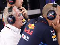 Helmut Marko during second practice ahead of the Formula 1 Spanish Grand Prix at Circuit de Barcelona-Catalunya in Barcelona, Spain on June...