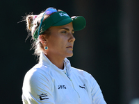 Lexi Thompson of the United waits on the 10th hole during Day Two of the KPMG Women's PGA Championship at Sahalee Country Club in Sammamish,...