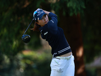 Jin Young Ko of Republic of Korea tees off on the 12th hole during Day Two of the KPMG Women's PGA Championship at Sahalee Country Club in S...