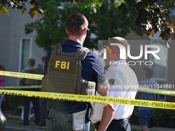 The FBI is on the scene at the mass shooting during a repass service. Four people are being shot in a mass shooting during a repass service...